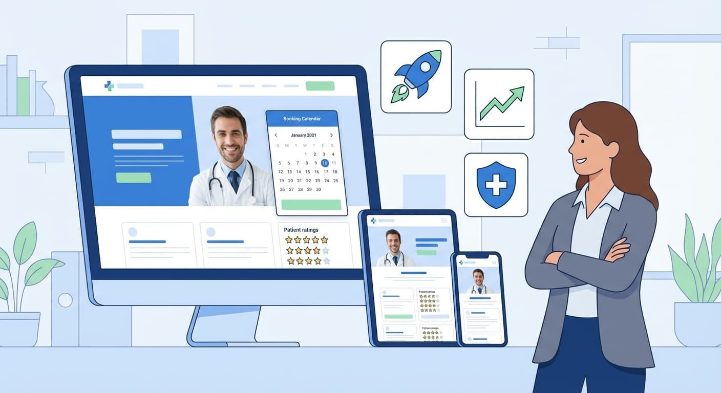 MedSite Pro — How it works